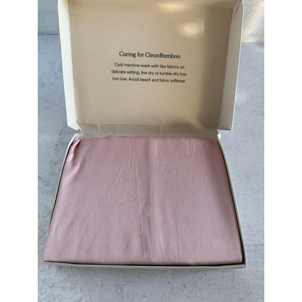 NWT Silky Bamboo Slip Dress Rose Pink Soft Cooling Fabric Sizes S,L - Picture 2 of 7